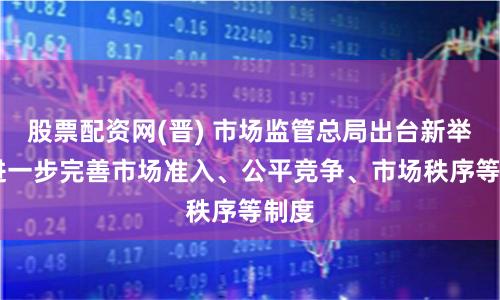股票配资网(晋) 市场监管总局出台新举措 进一步完善市场准入、公平竞争、市场秩序等制度