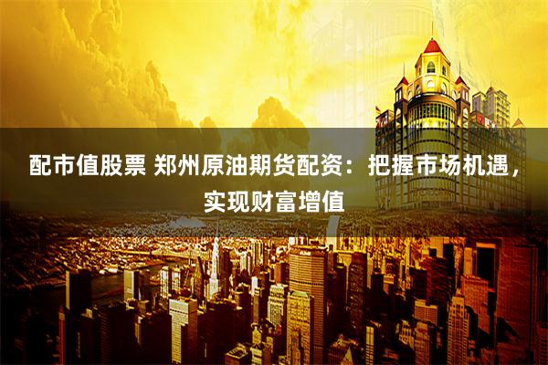 配市值股票 郑州原油期货配资：把握市场机遇，实现财富增值